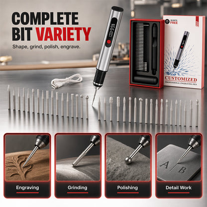 Cordless Rechargeable Precision Engraving Pen Kit