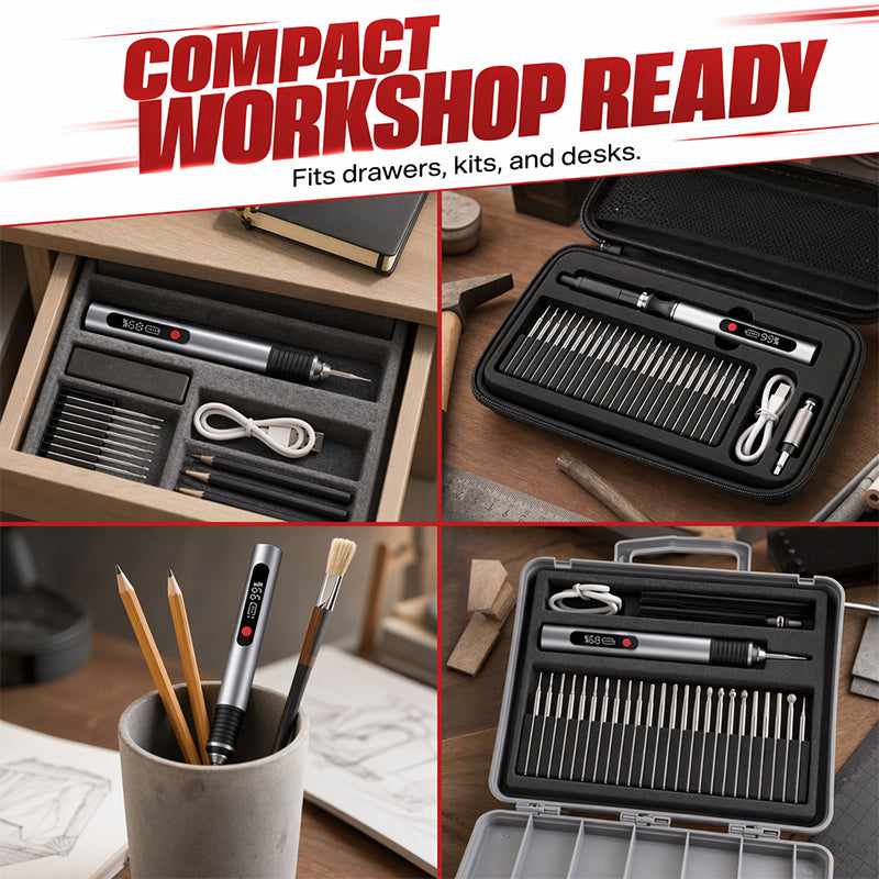 Cordless Rechargeable Precision Engraving Pen Kit