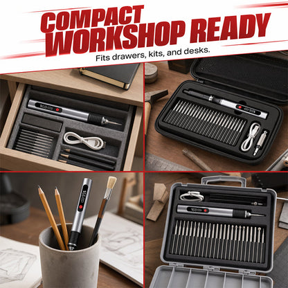 Cordless Rechargeable Precision Engraving Pen Kit