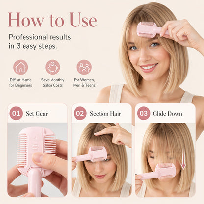 🎁Portable Dual-Use Hair Trimming Comb