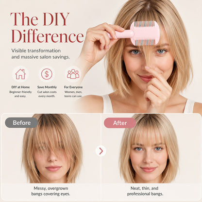 🎁Portable Dual-Use Hair Trimming Comb