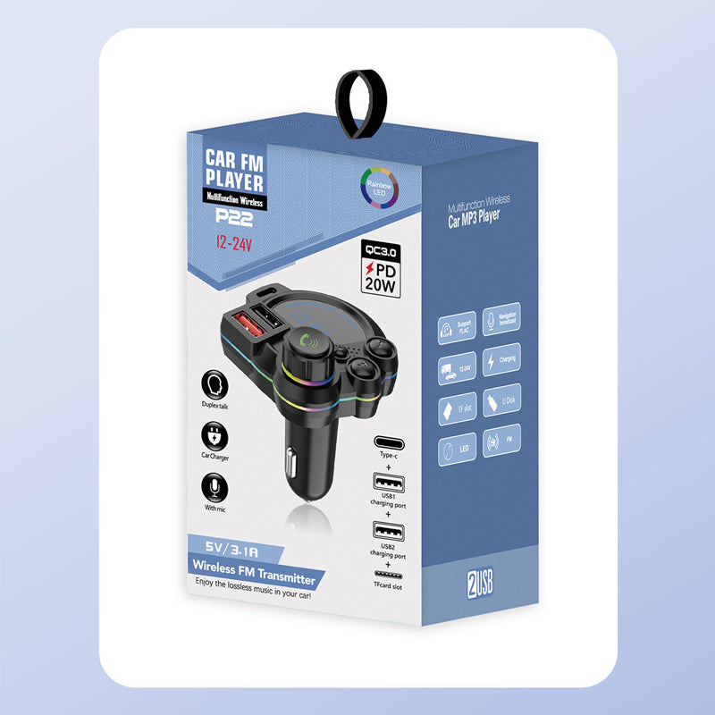 📢📢50% OFF !! ⏰Dual Fast-Charging Car FM Transmitter