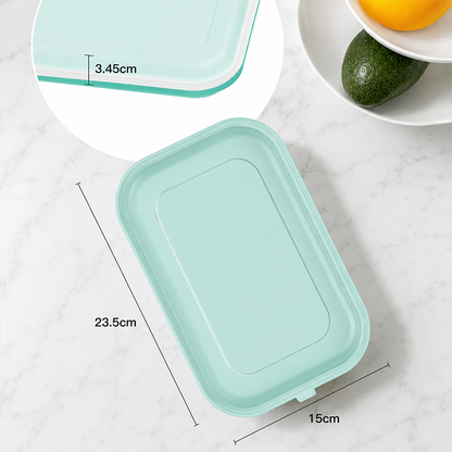 Portable Food Grade Silicone Lunch Box