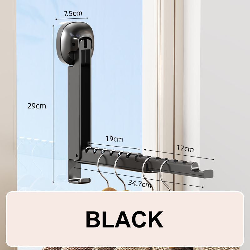 Suction Cup Extendable Folding Drying Rack