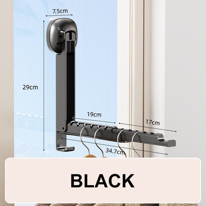 Suction Cup Extendable Folding Drying Rack
