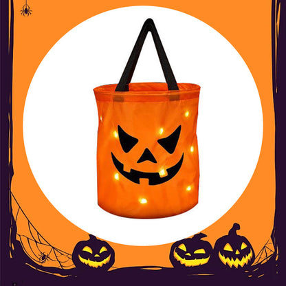 Halloween Glowing Pumpkin Candy Handbag
