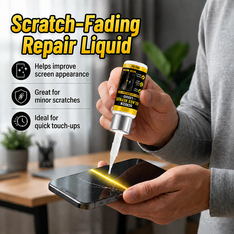 🔥Hot Sale 50% OFF🔥 Portable Screen Scratch Repair Liquid – 3ml Nano Polish, for Minor Scratches 📱