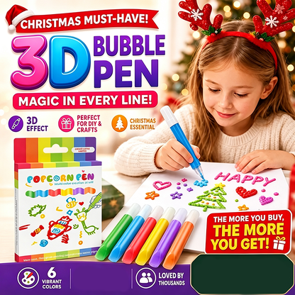 3D Puffy Paint Pens for Kids