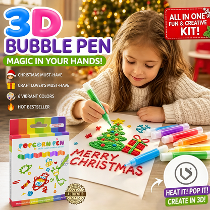 3D Puffy Paint Pens for Kids
