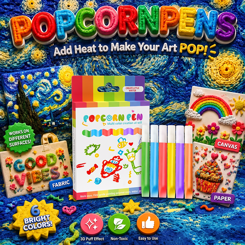 3D Puffy Paint Pens for Kids