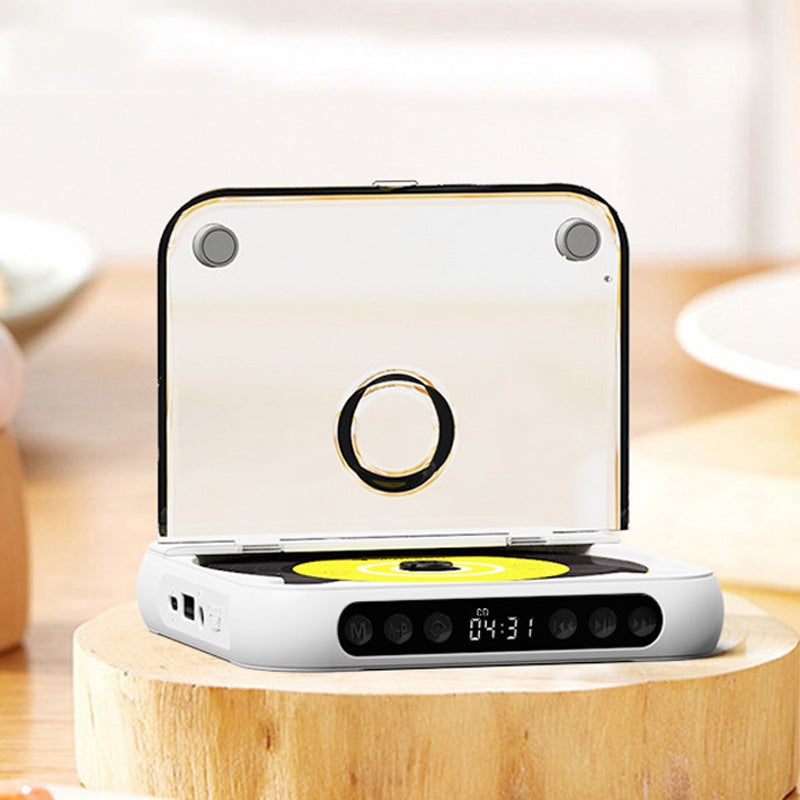 💿50% OFF | Retro Portable Bluetooth 5.3 CD Player – Lossless Clear Sound, 2000mAh Rechargeable Battery, Play All CD & MP3 Discs!