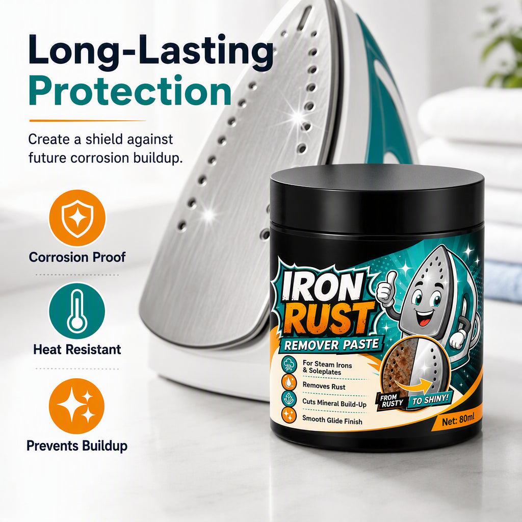 Iron Soleplate Rust Remover and Descaling Paste