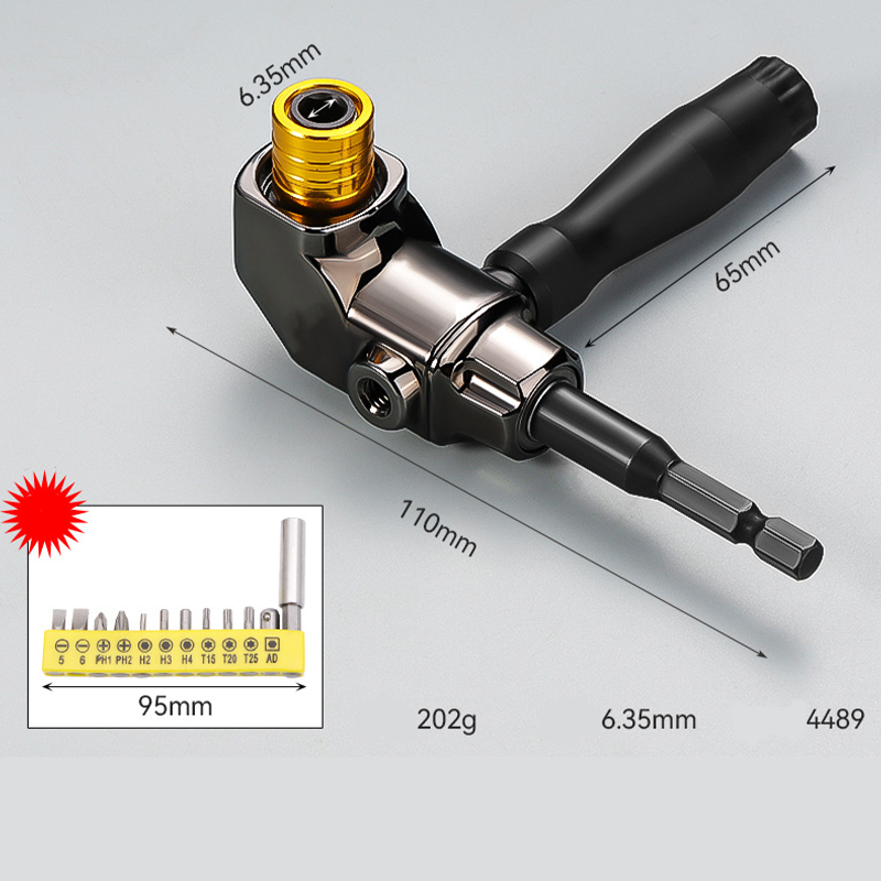 📢📢Limited Time 50% Off !！🔧105 Degree Right Angle Driver