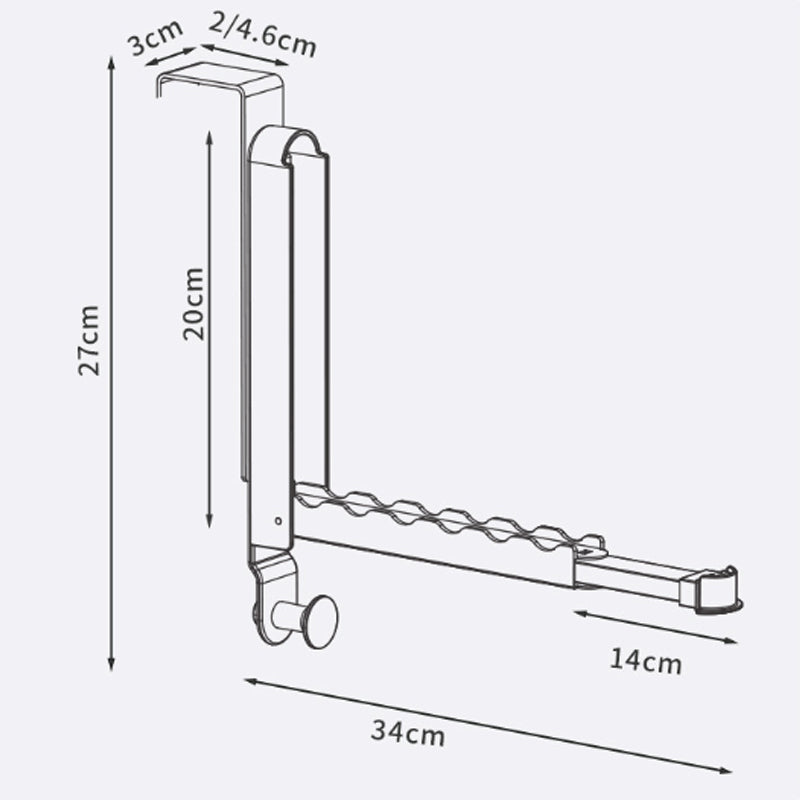 Foldable Hooks Hanger