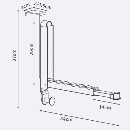 Foldable Hooks Hanger
