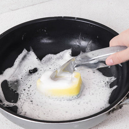 Soap Dispensing Sponge Brush with Detachable Handle