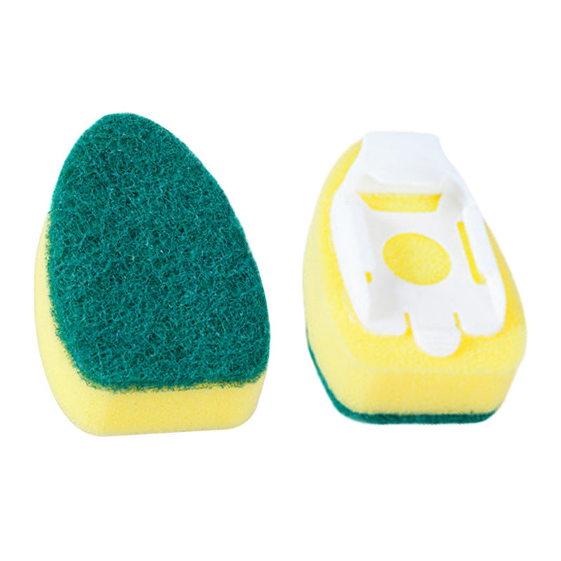 Soap Dispensing Sponge Brush with Detachable Handle