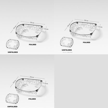 Portable Lightweight Outdoor Folding PP Utensils