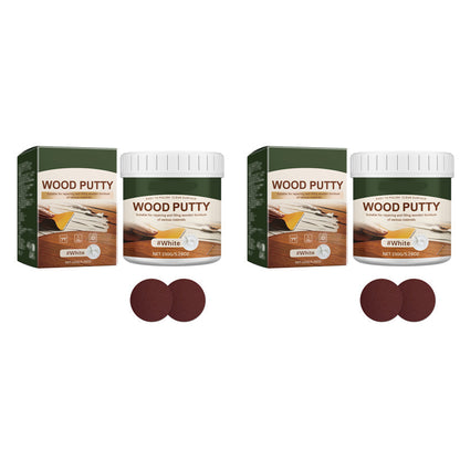 🔥FLASH SALE🔥 Wood Repair Filler Putty – Fills Cracks & Chips, Smooths Surfaces, Blends with Dark Wood – Easy Application!