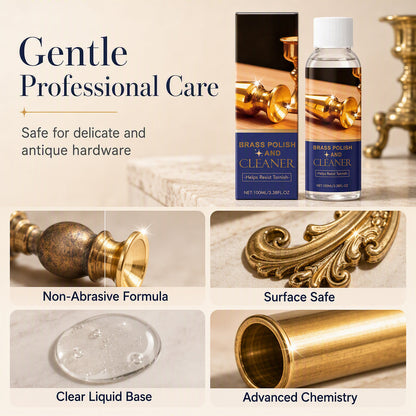 🥳2026 HOT SALE🥳💞50K+ SOLD!🔩✨ 50% OFF! Brass & Copper Polish – Removes tarnish & oxidation, restores brilliant shine. Gentle on surfaces – easy to apply! 🧽💎