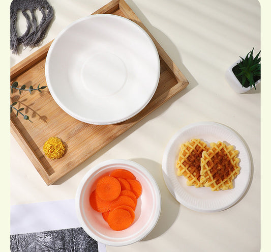 Disposable Biodegradable Plate（50 Pcs）