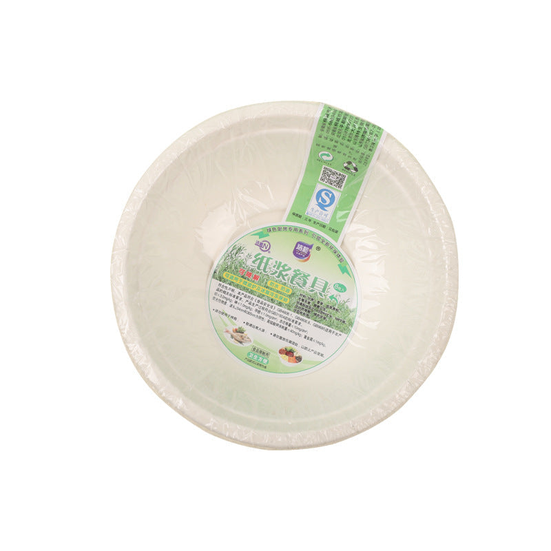 Disposable Biodegradable Plate