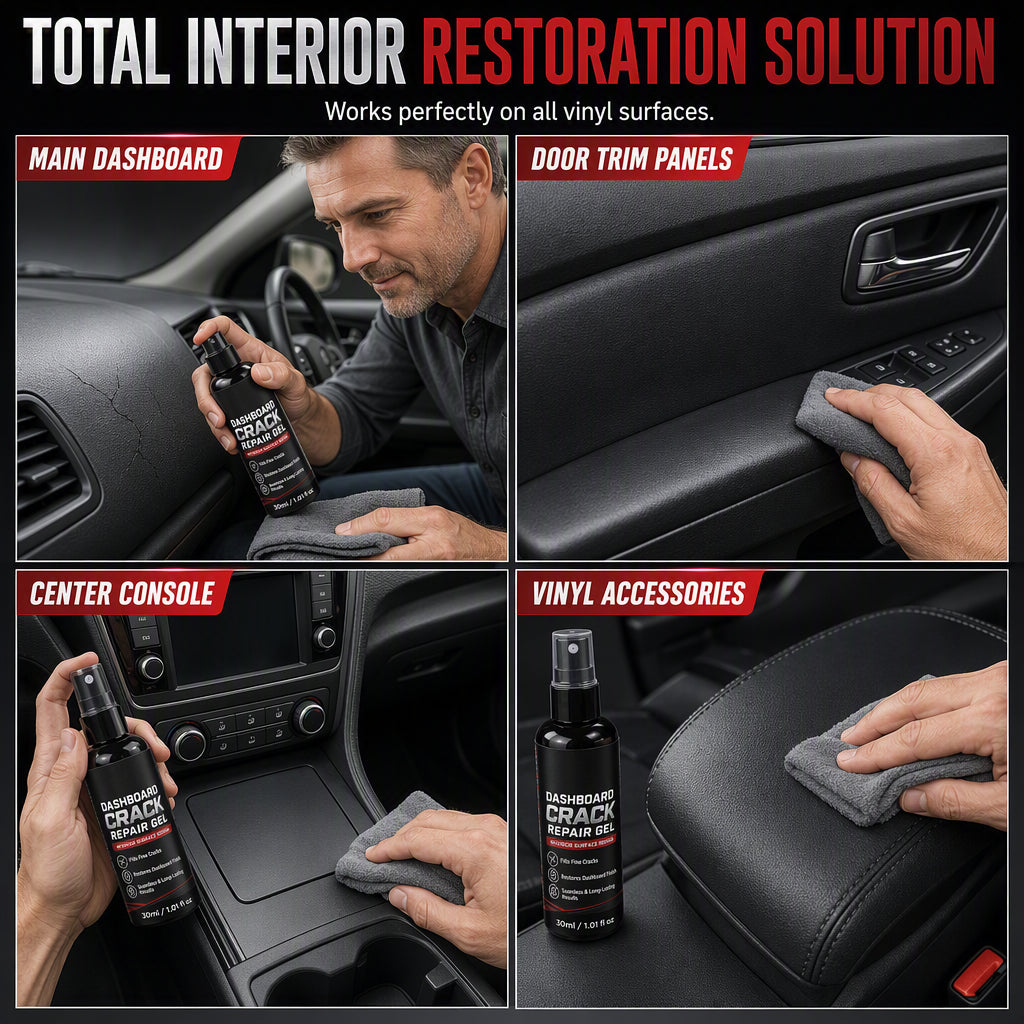 🥳2026 HOT SALE🥳💞50K+ SOLD!🛡️✨ Professional Car Dashboard Crack Repair Gel – Fills cracks seamlessly, blends with original texture. UV defense prevents sun damage – restore your dashboard like new! 🚗💎