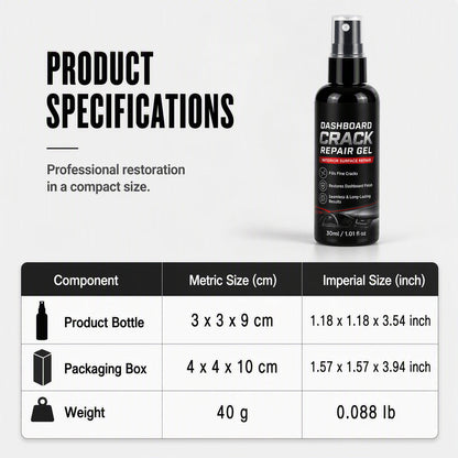 🥳2026 HOT SALE🥳💞50K+ SOLD!🛡️✨ Professional Car Dashboard Crack Repair Gel – Fills cracks seamlessly, blends with original texture. UV defense prevents sun damage – restore your dashboard like new! 🚗💎