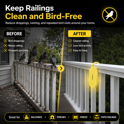 📢📢57% OFF !! ⏰Portable Ultrasonic Pest Repeller with Hanging Hook for Car