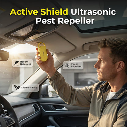 📢📢57% OFF !! ⏰Portable Ultrasonic Pest Repeller with Hanging Hook for Car