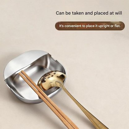 Stainless Steel Spoon Rest for Kitchen Counter