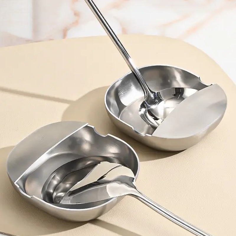 Stainless Steel Spoon Rest for Kitchen Counter