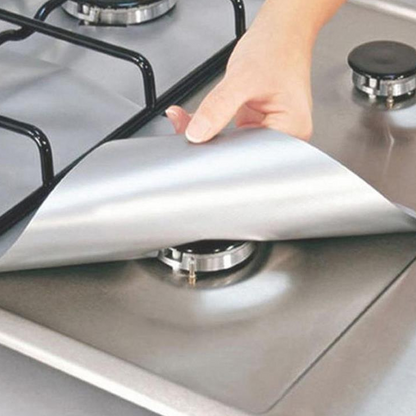 🏆 Last Day Special Price £9.78 ! 🔥Reusable Gas Stove Burner Protectors – Heat-Resistant to 260°C, Non-Stick, Easy Clean! ✨