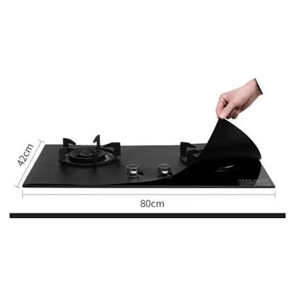 🏆 Last Day Special Price £9.78 ! 🔥Reusable Gas Stove Burner Protectors – Heat-Resistant to 260°C, Non-Stick, Easy Clean! ✨