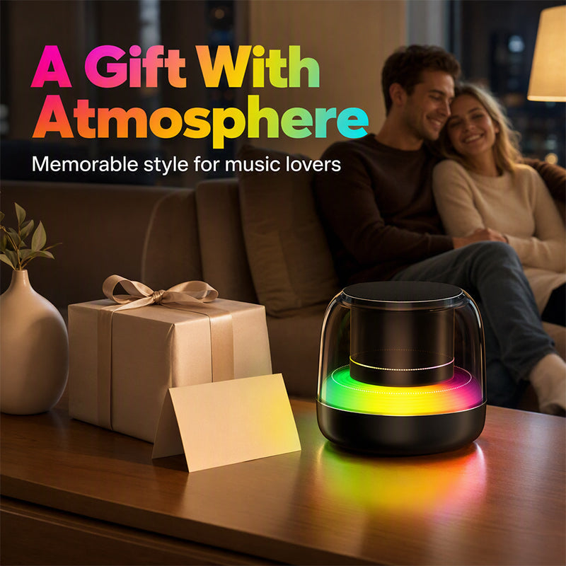 Portable Bluetooth Speaker with RGB Light