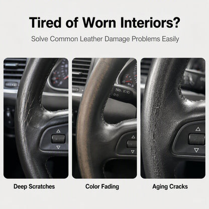 🔥 Multi-Purpose Car Interior Repair Paste – Water-Based Wax with Deep Penetrating Color Restoration – Ideal for Leather, Plastic & Dashboard Scuffs 🚗🛡️