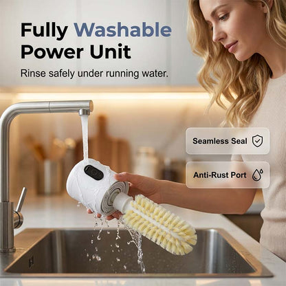 📢📢50% OFF !! ⏰Electric Rotary Cup Brush with Suction Base