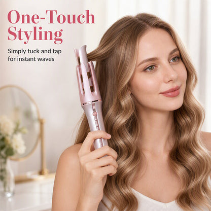 otating Auto Hair Curling Wand