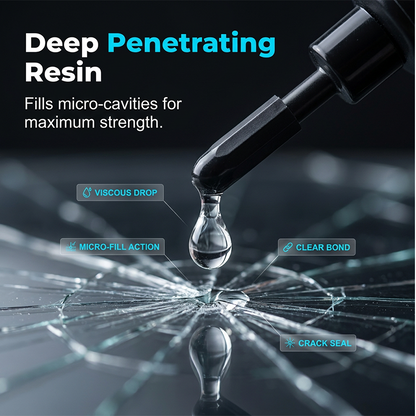 Advanced UV Resin Glass DIY Repair Kit