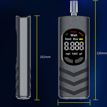 📢📢50% OFF !! ⏰🚔Rechargeable Alcohol Tester with LCD Screen and Voice Broadcast
