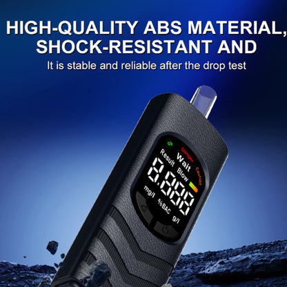 📢📢50% OFF !! ⏰🚔Rechargeable Alcohol Tester with LCD Screen and Voice Broadcast
