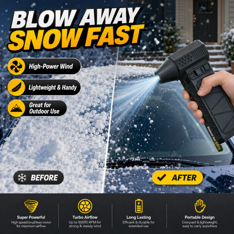 Portable Multi-Use Handheld Turbo Blower