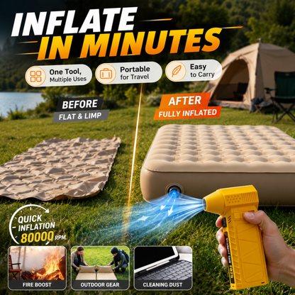 Portable Multi-Use Handheld Turbo Blower