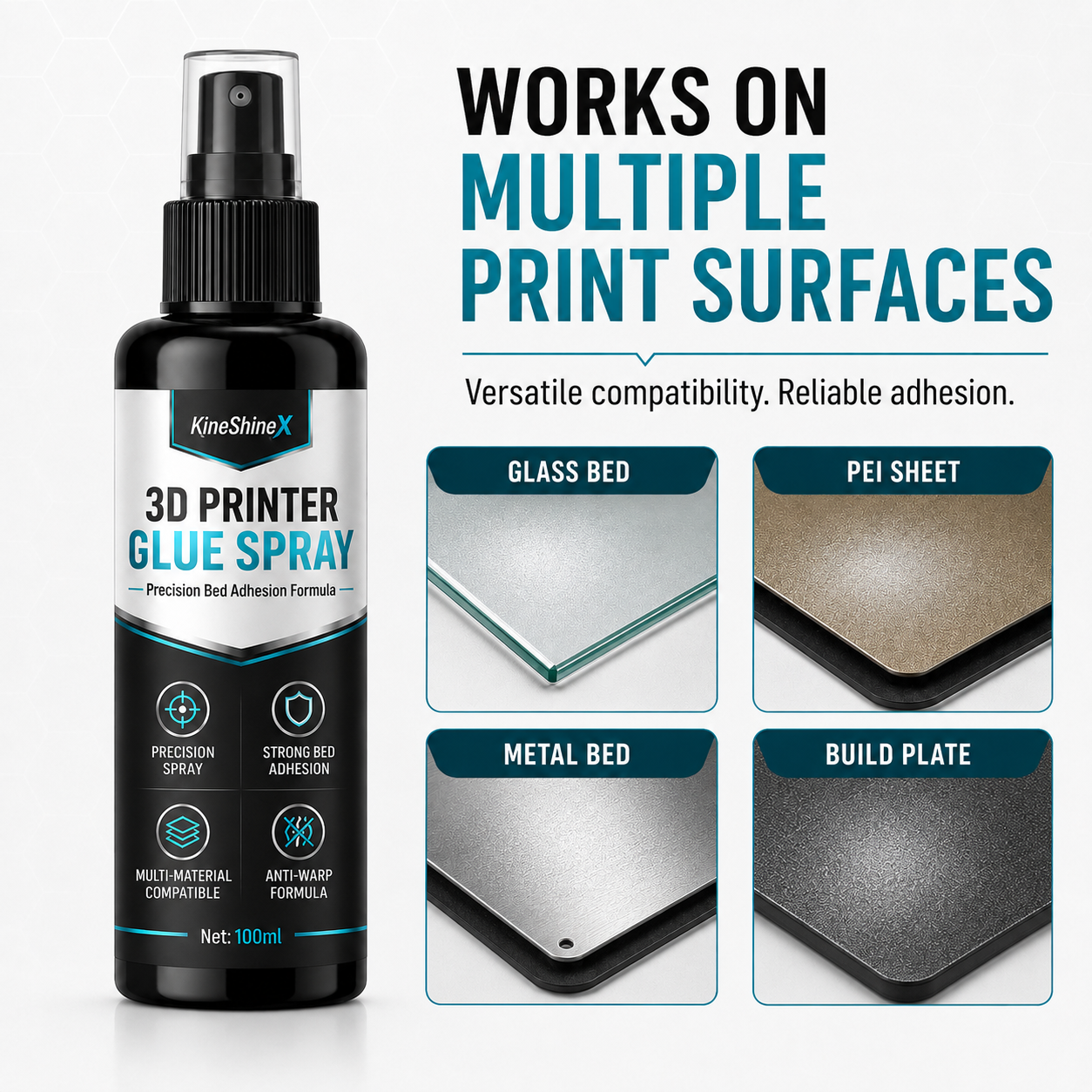 Anti-Warping 3D Printer Glue Spray