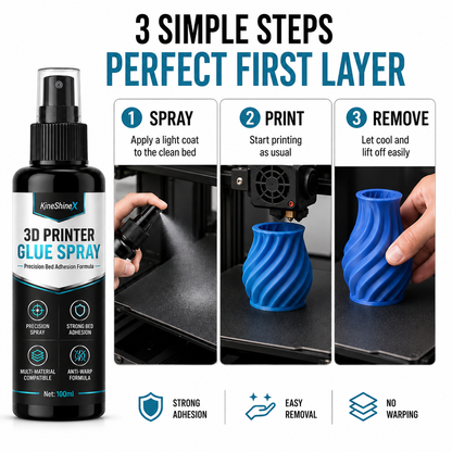 Anti-Warping 3D Printer Glue Spray