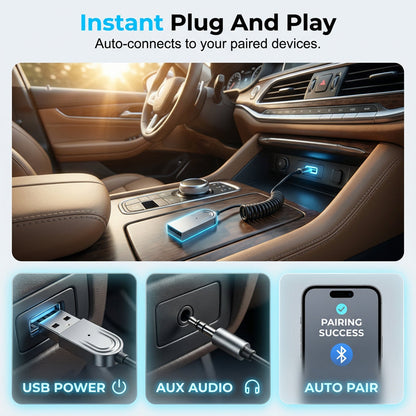 Car Bluetooth Audio Receiver