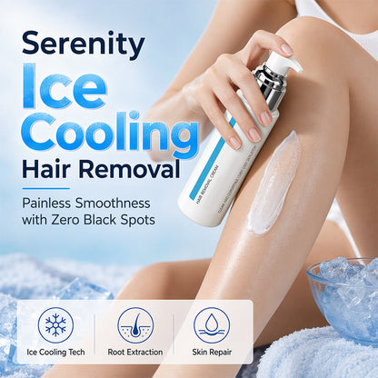 🎉50% Off! ✨Ice-Cooling Hair Removal Cream for Sensitive Skin