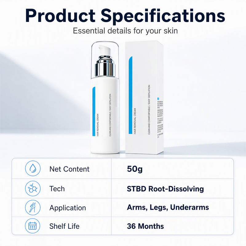 🎉50% Off! ✨Ice-Cooling Hair Removal Cream for Sensitive Skin
