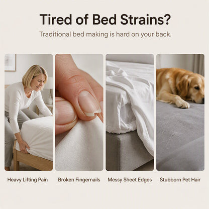 🛏️ Mattress Lifter and Lint Remover Tool