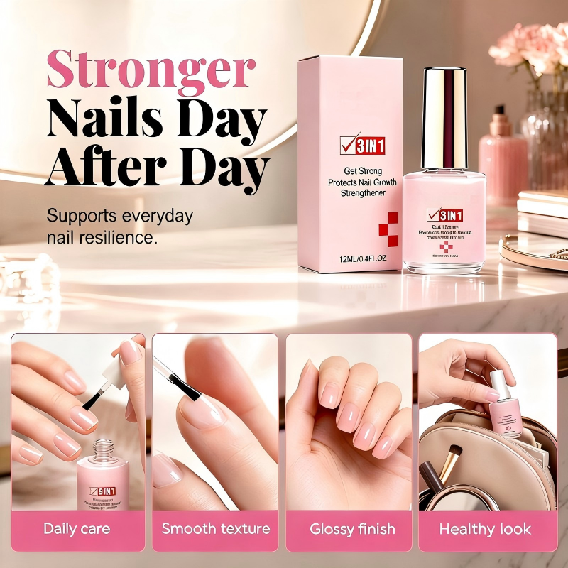 🥳2026 HOT SALE🥳💞50K+ SOLD!⏳✨Nail Strengthener for Soft Nails & Imperfections 